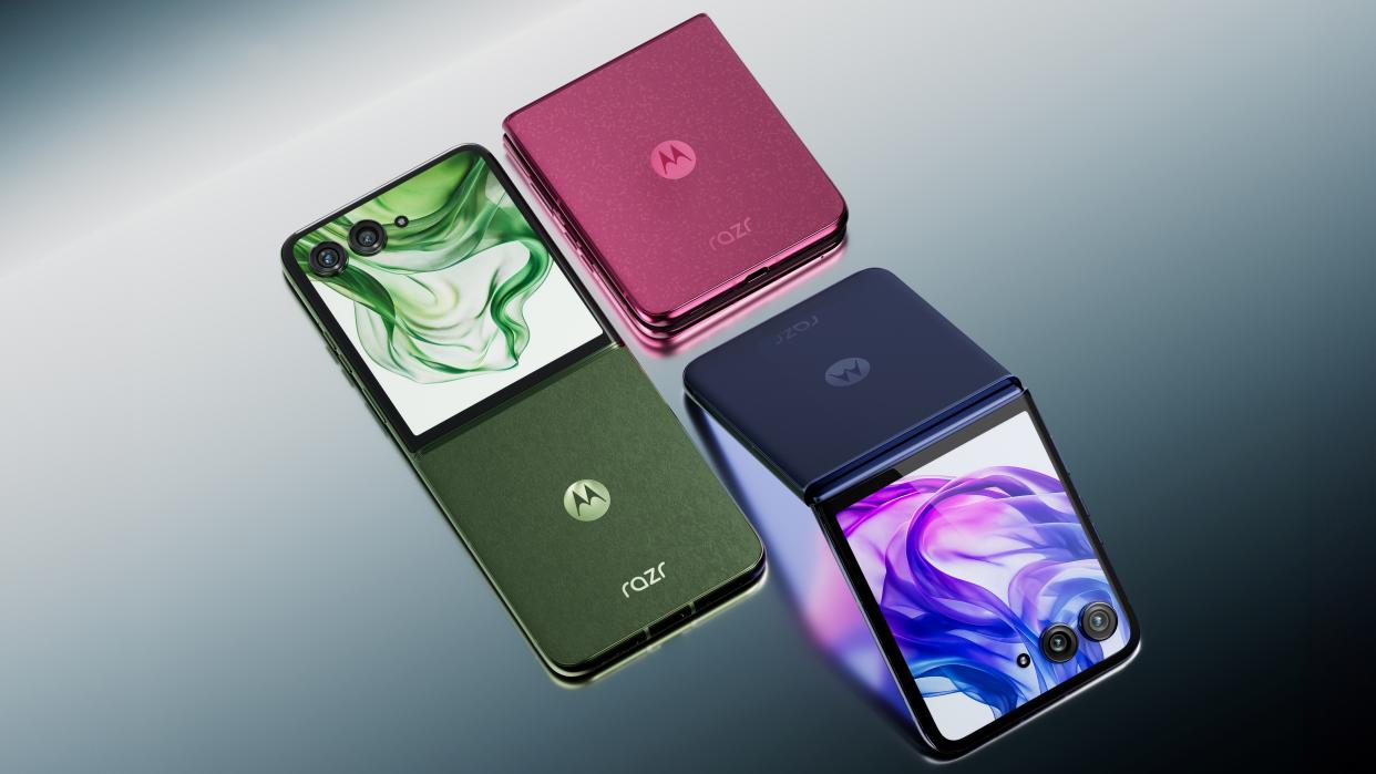 The Motorola Razr 2024 series flips the script with a massive cover