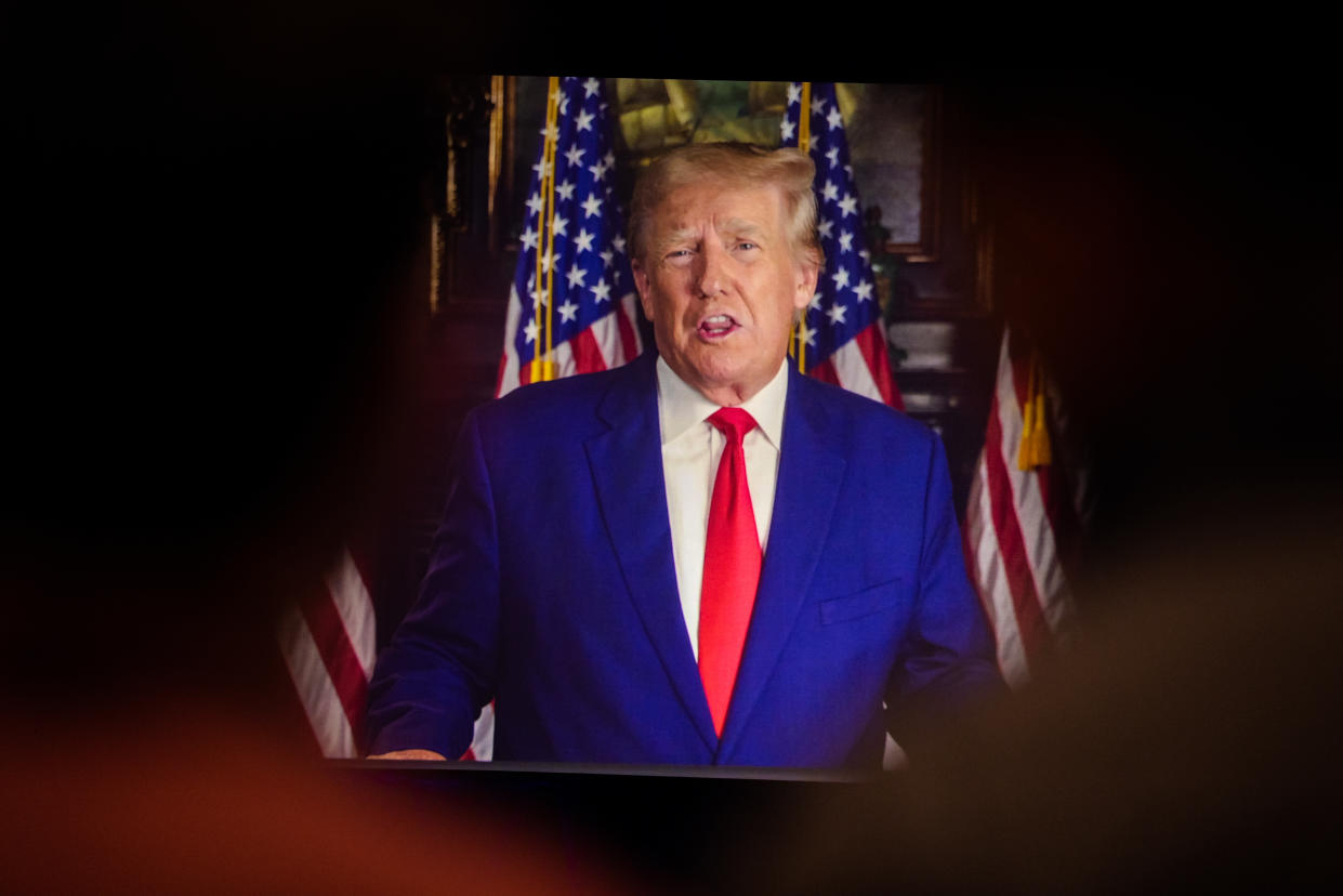 Donald J. Trump. (Nathan Posner/Anadolu Agency via Getty Images)