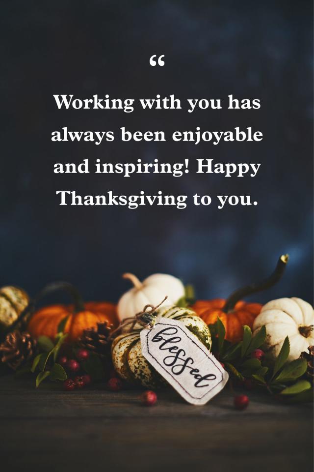 happy thanksgiving quotes work