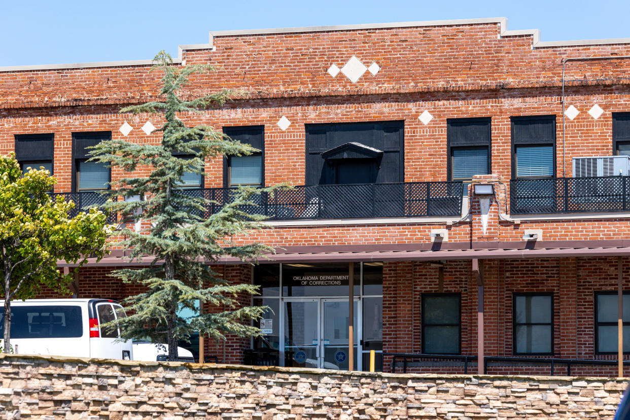 The Department of Corrections administrations office is pictured in Oklahoma City.