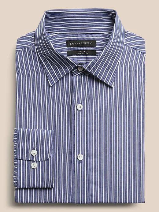 Striped Dress Shirt for Men