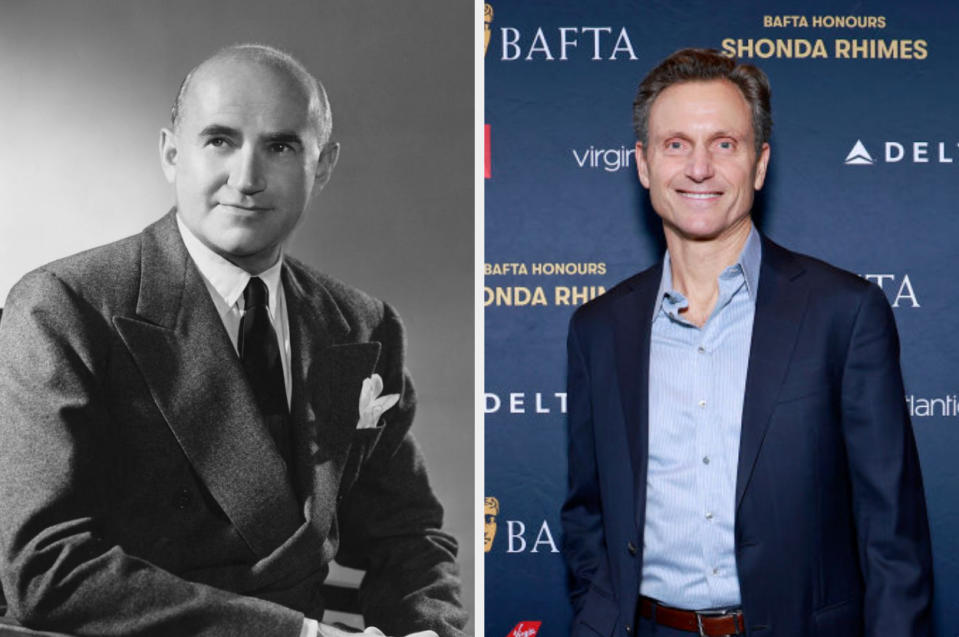 Side-by-side of Samuel Goldwyn and Tony Goldwyn