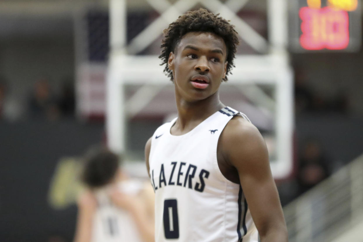 Sierra Canyon's Bronny James