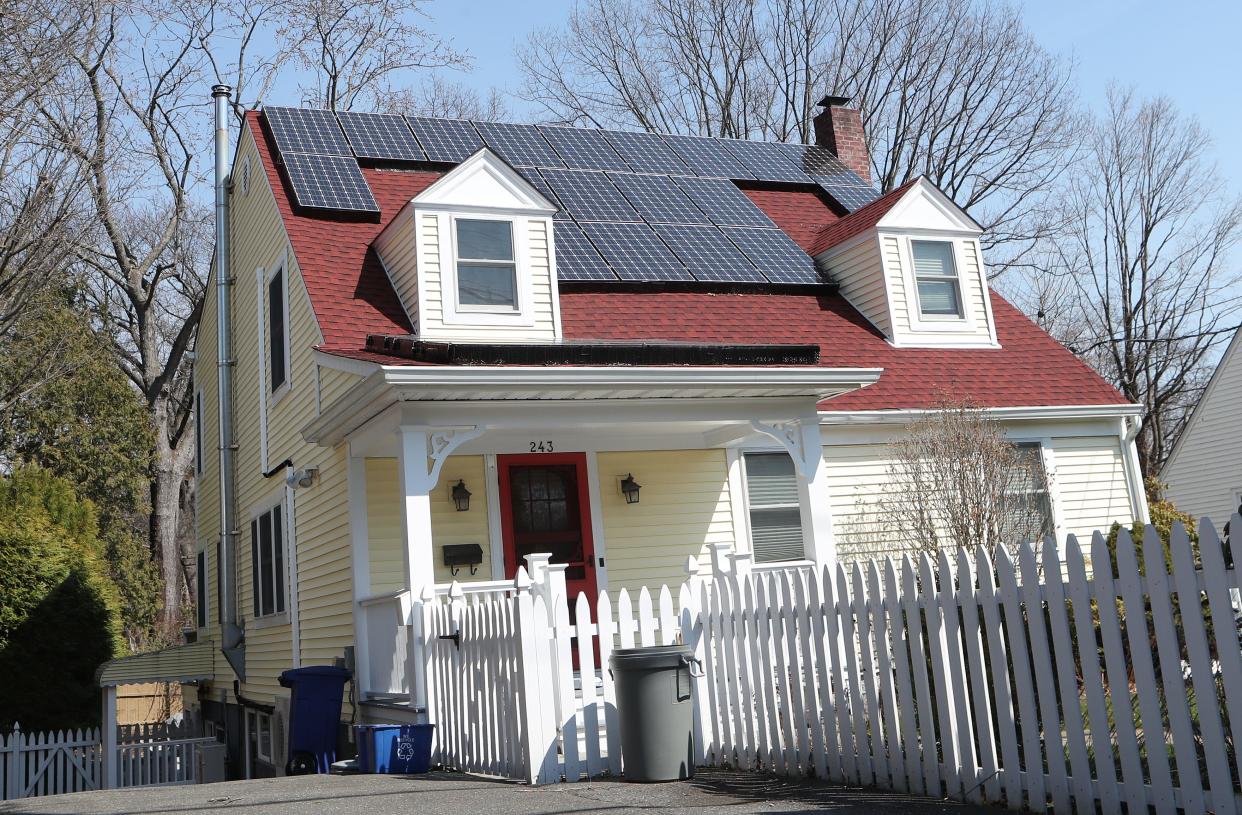 The house at 243 Farragut Avenue in Hastings-on Hudson March 23, 2024.