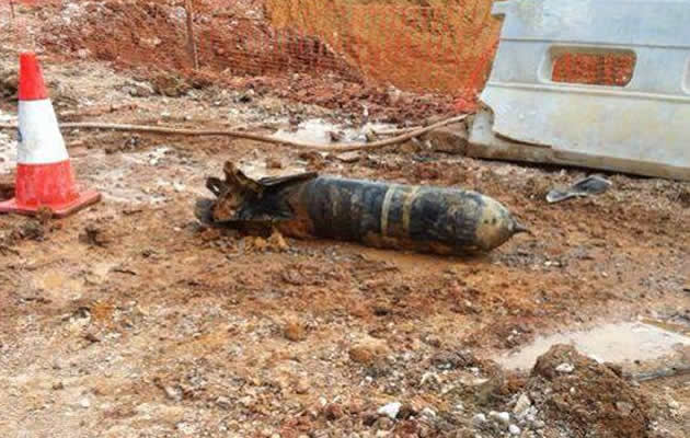 War relic was detonated by SAF after it was found at Seletar construction site. (SAF Facebook screengrab)