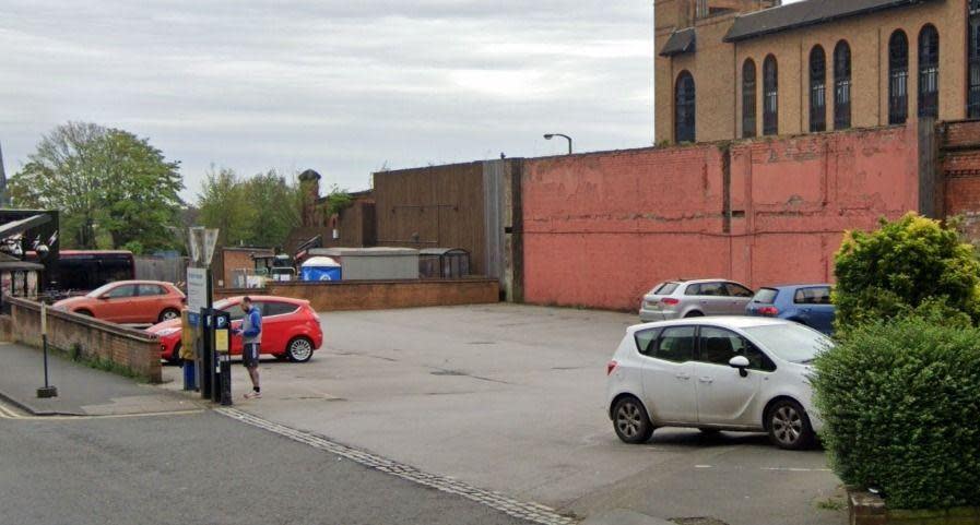 An image of the Station Parade car park where the mural could be painted