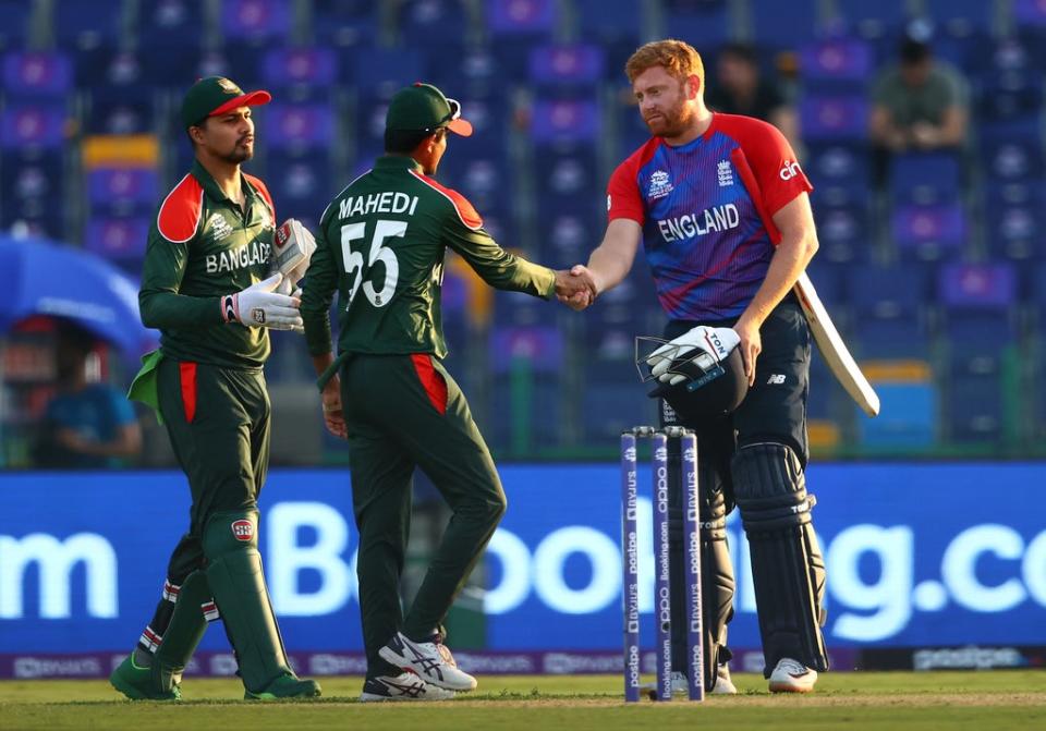 England wrapped up an eight-wicket win to move to two-from-two at the T20 World Cup  (Getty Images)