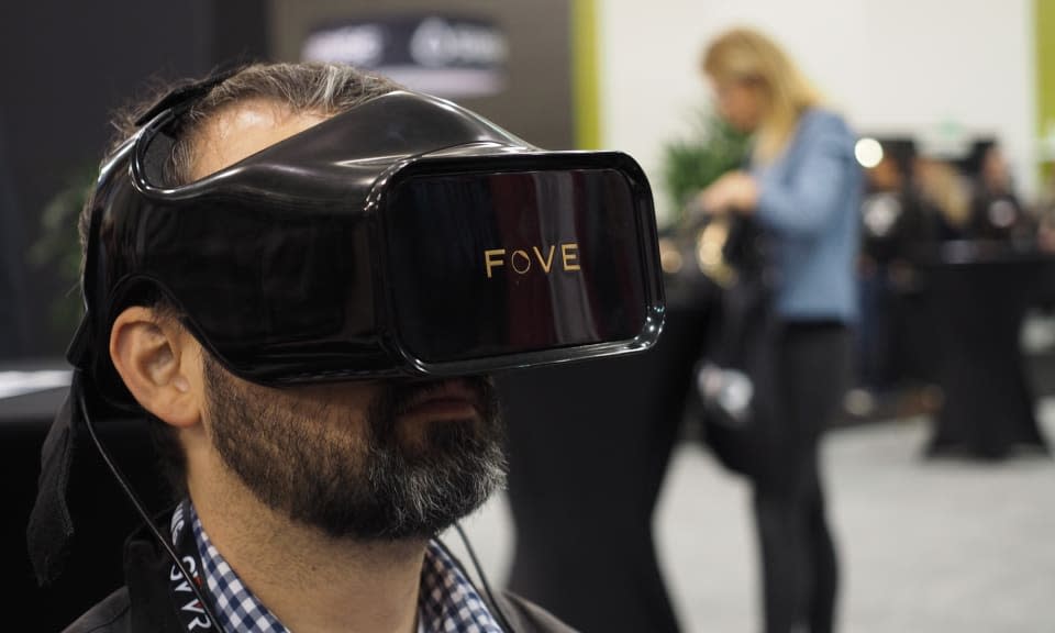 FOVE VR headset