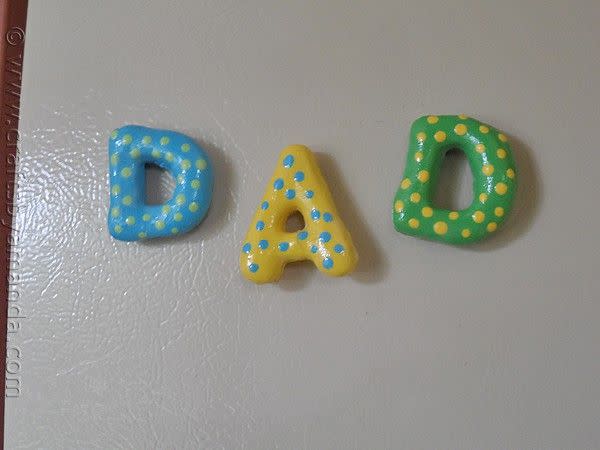 25) Salt Dough Magnets