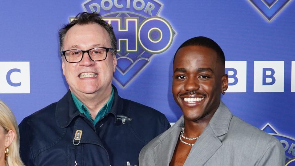 Russell T Davies said he was blown away by Ncuti Gatwa's audition for Doctor Who. (PA/Getty)