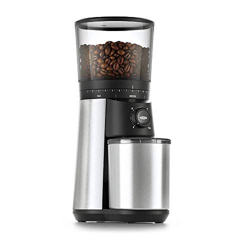 Coffee Mill Manual Coffee Grinder Hand Ground Coffee Beans Taste Best,  Infinitely Adjustable Grind, Glass Jar, Stainless Steel Built To Last,  Quiet