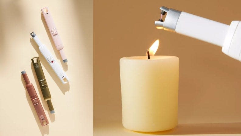 This USB lighter can be recharged again and again, making it an eco-friendly option for candle lovers.