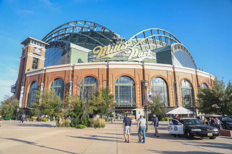 Miller Park in Milwaukee.