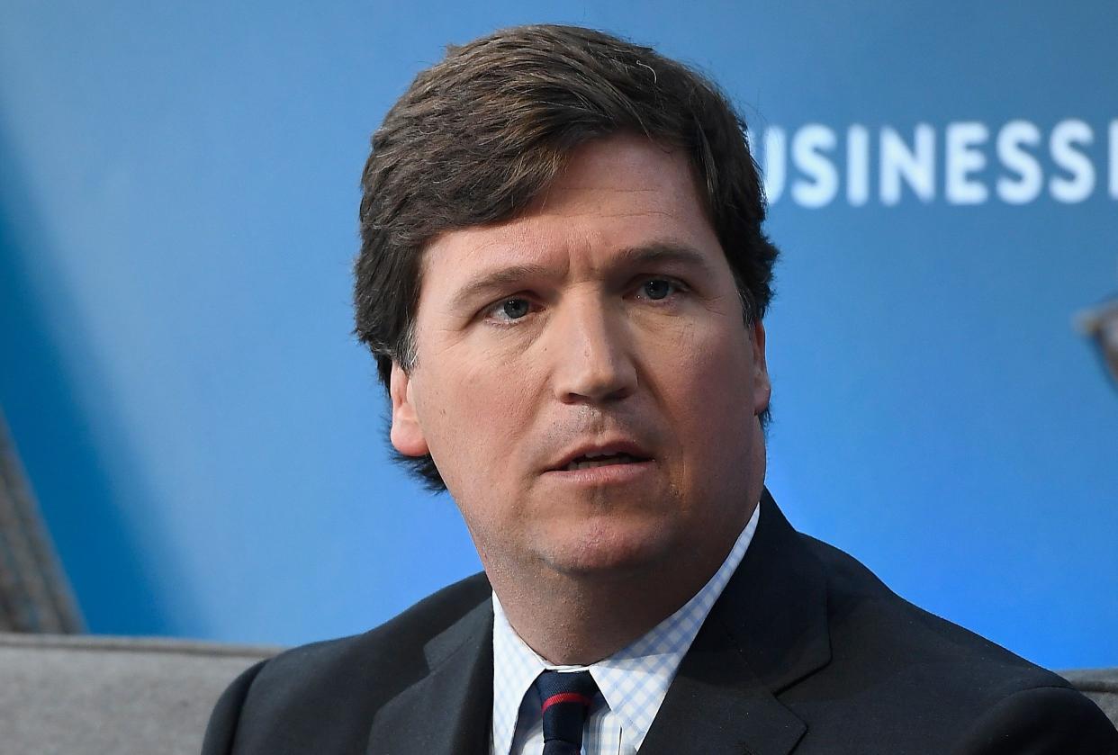 After Fox News host Tucker Carlson&nbsp;said on Dec. 13 that immigrants make our country &ldquo;poorer and dirtier and more divided,&rdquo; he lost a number of advertisers, and critics of a boycott campaign raised the specter of censorship.&nbsp; (Photo: Roy Rochlin via Getty Images)