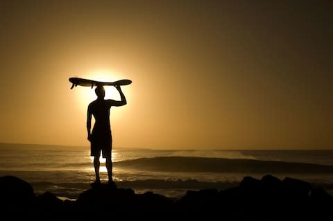 Lanzarote is popular with surfers - Credit: ALAMY