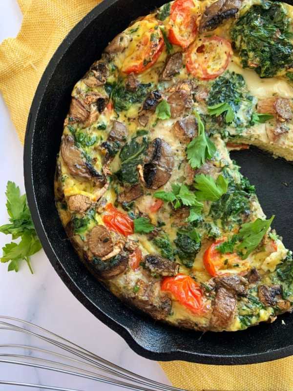 <p>Coined Cuisine</p><p>This fluffy, protein-packed Cast-Iron Veggie Frittata comes together all in one bowl; and the veggies can be swapped to fill your fancy. You're going to love this low-effort breakfast!</p><p><strong>Get the recipe: <a href="https://www.coinedcuisine.com/cast-iron-veggie-frittata/" rel="nofollow noopener" target="_blank" data-ylk="slk:Cast Iron Veggie Frittata;elm:context_link;itc:0;sec:content-canvas" class="link ">Cast Iron Veggie Frittata</a></strong></p>