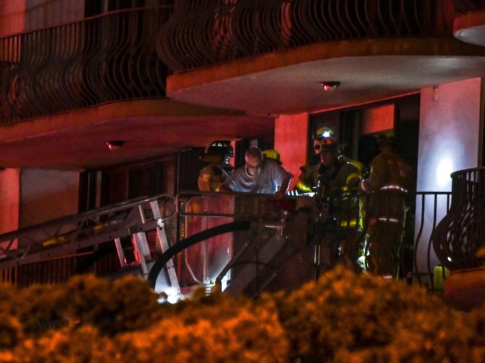 Survivor from Surfside, FL, building collapse