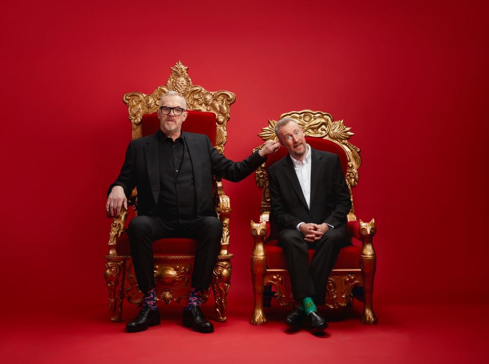 Taskmaster's Greg Davies and Alex  Horne