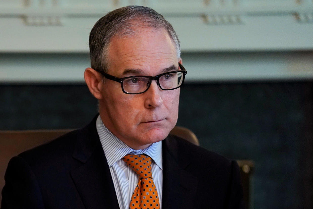 Environmental Protection Agency Administrator Scott Pruitt has been accused of multiple ethical lapses and flagrant spending. (Photo: Jonathan Ernst / Reuters)