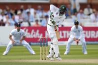 Britain Cricket - England v Pakistan - First Test - Lord’s - 16/7/16 Pakistan's Shan Masood in action Action Images via Reuters / Andrew Boyers Livepic EDITORIAL USE ONLY.