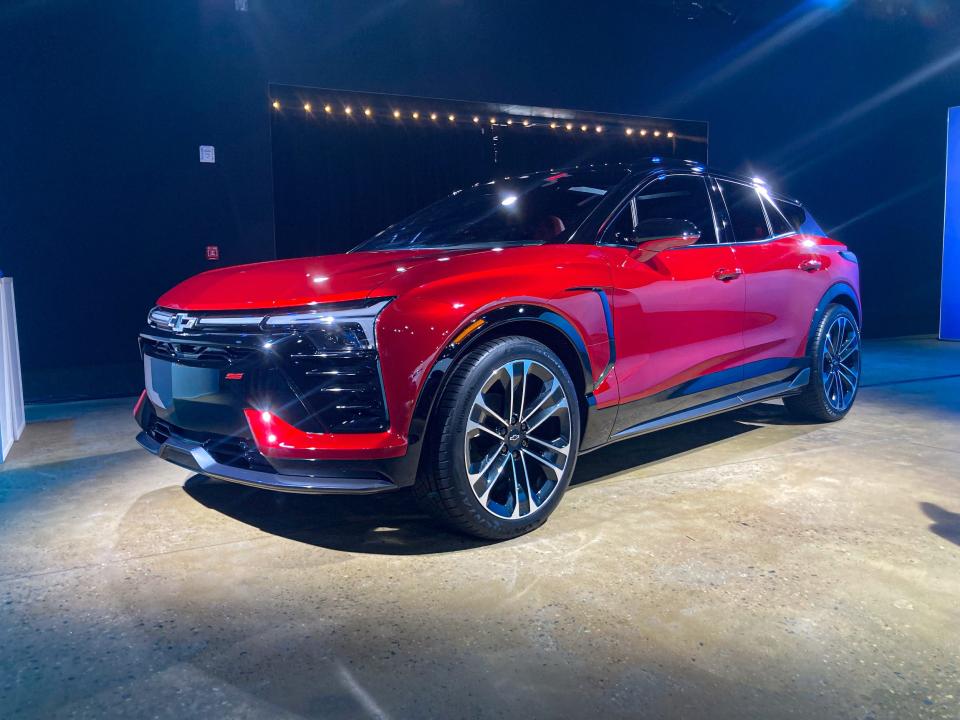 The 2024 Chevrolet Blazer EV SS electric SUV.