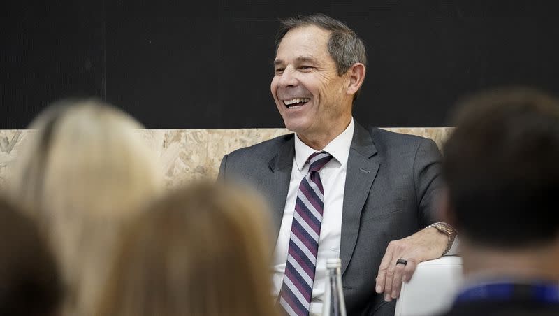 Rep. John Curtis, who represents Utah’s 3rd Congressional District, attends an event at the COP28 United Nations Climate Summit on Saturday, Dec. 9, 2023, in Dubai, United Arab Emirates.