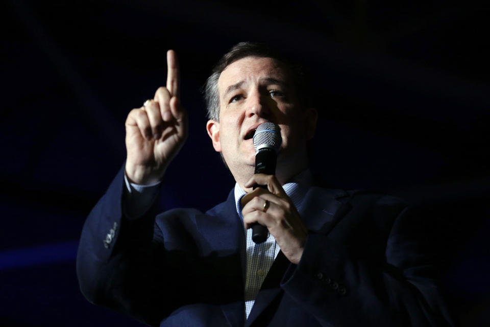 Sen. Ted Cruz, who comes to mind as a possible substitute nominee, is keeping his options open. (Photo: Michael Conroy/AP)