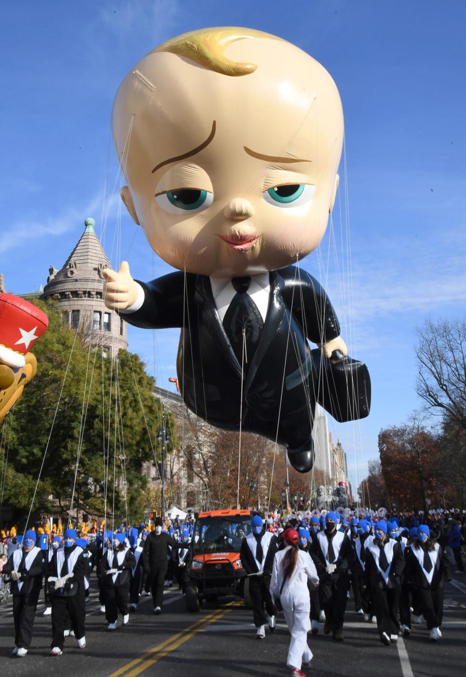 <p>The animated character made his Thanksgiving Day parade debut in 2020.</p>