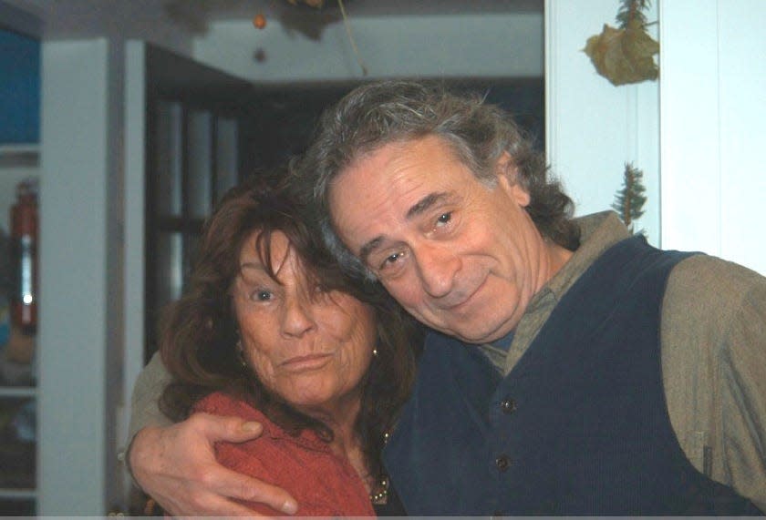 Rick Robbins and Alice Brock, the "Alice" from Arlo Guthrie's "Alice's Restaurant" song, in Provincetown, Massachusetts, circa 2009.