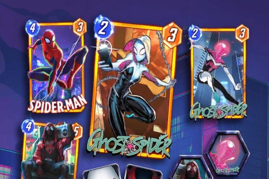 Marvel Snap tendrá una temporada del Spider-Verse; Silk, Spider-Ham y Spider-Man 2099 llegarán al juego