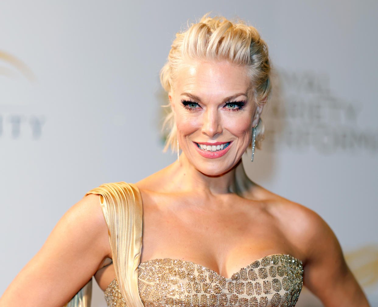 Image of Hannah Waddingham who has discussed the bullying she experienced as a child. (Getty Images)