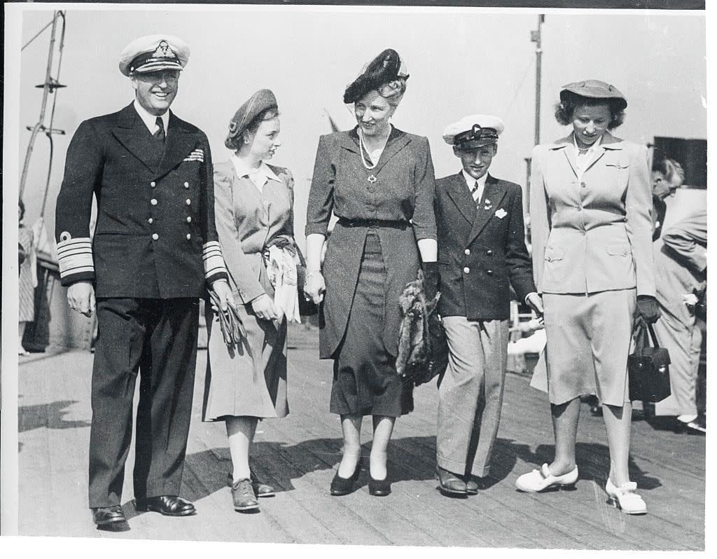 norwegian royal family on yacht