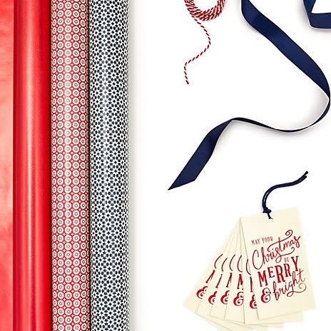 Marks & Spencer Traditional Christmas Wrapping Paper - Credit: Marks &amp; Spencer