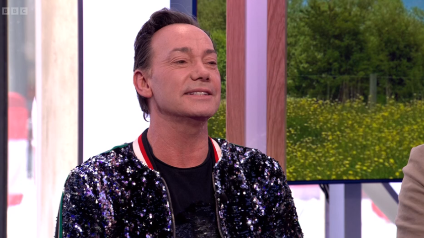 Craig Revel Horwood said he's 'nervous' about his latest venture. (BBC screengrab)