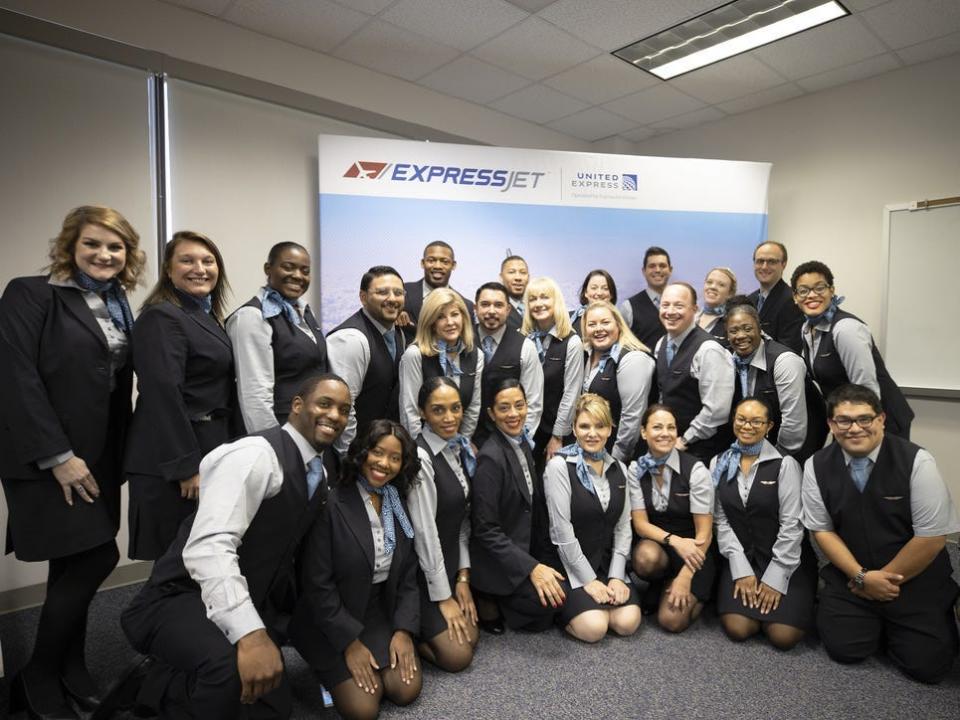 ExpressJet flight attendants