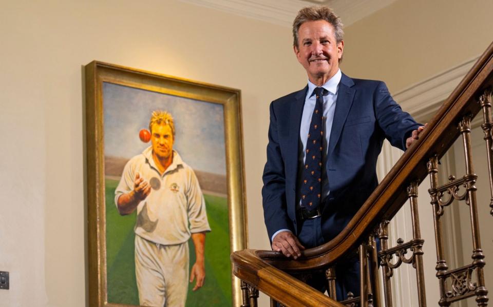 Mark Nicholas at Lord's