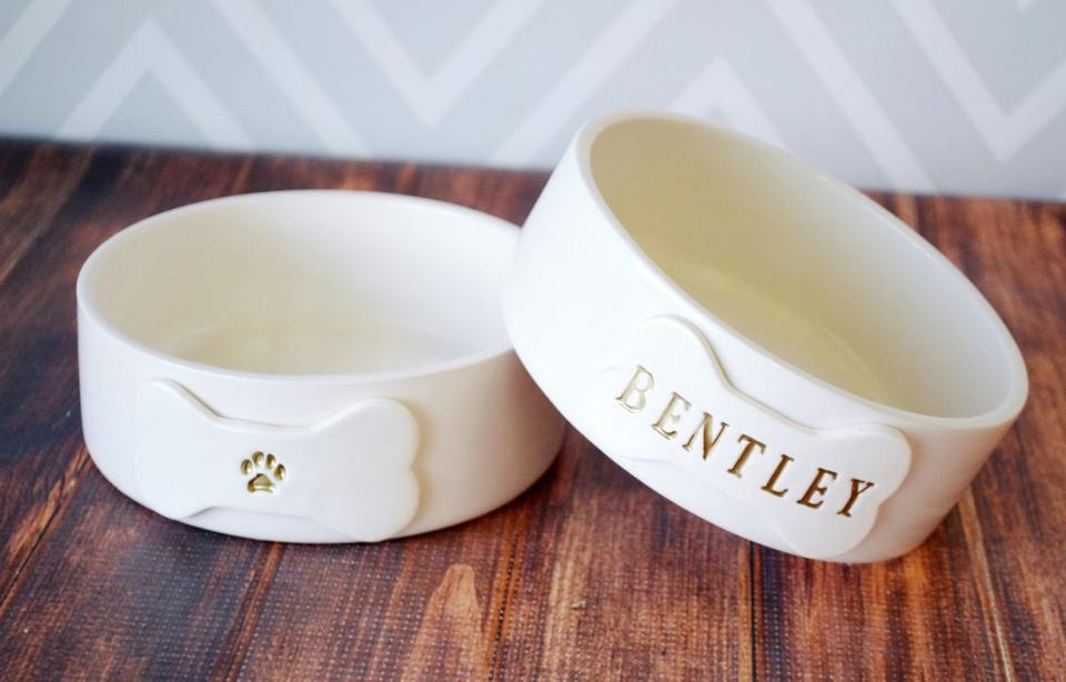 Personalized Dog Bowls