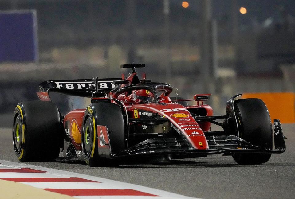 motorsport formula 1 test drives in bahrain