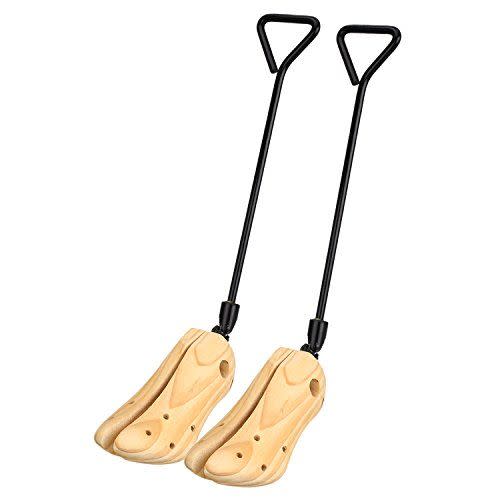 10) Wooden Boot Tree Stretcher