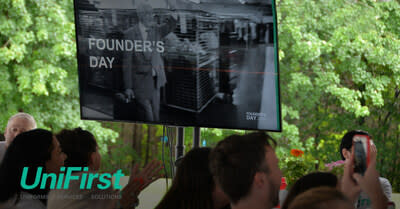 UniFirst employee Team Partners celebrate the annual Founder's Day across North America.