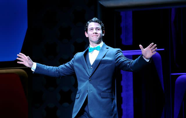 Craig Barritt/Getty Nick Jonas in 'How to Succeed in Business Without Really Trying'