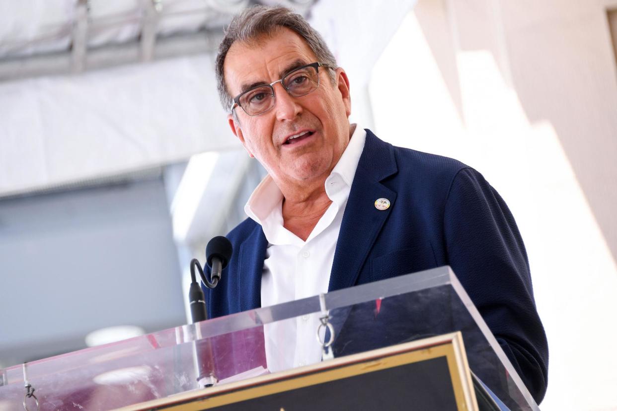 Kenny Ortega during the ceremony honouring him with a star on the Hollywood Walk of Fame on 24 July 2019: VALERIE MACON/AFP via Getty Images