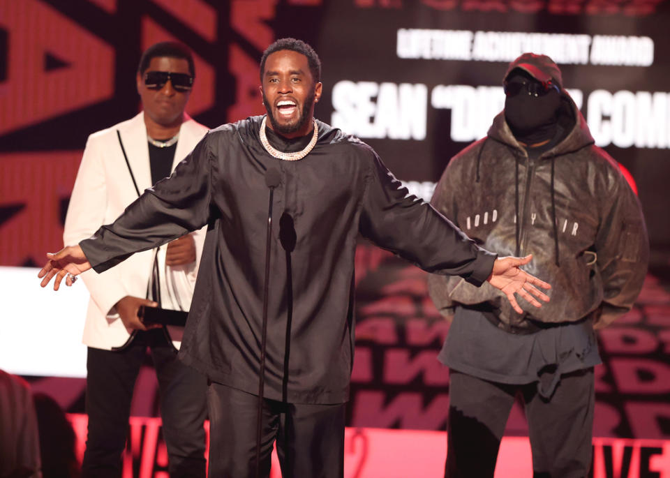 Sean ‘Diddy’ Combs accepts the Lifetime Achievement Award at the 2022 BET Awards held at the,Microsoft Theater on June 26, 2022 in Los Angeles, California. - Credit: Christopher Polk for Variety