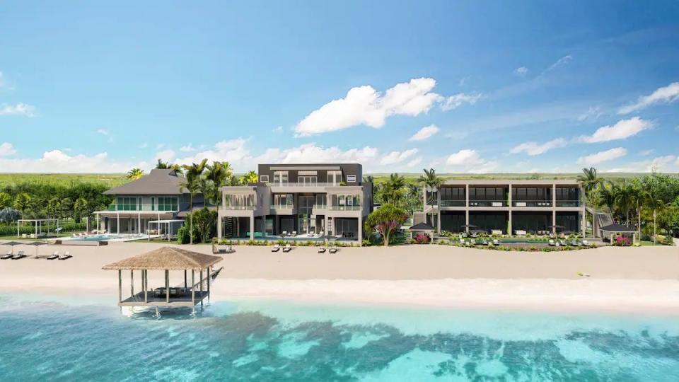 most expensive airbnbs black urchin cayman islands