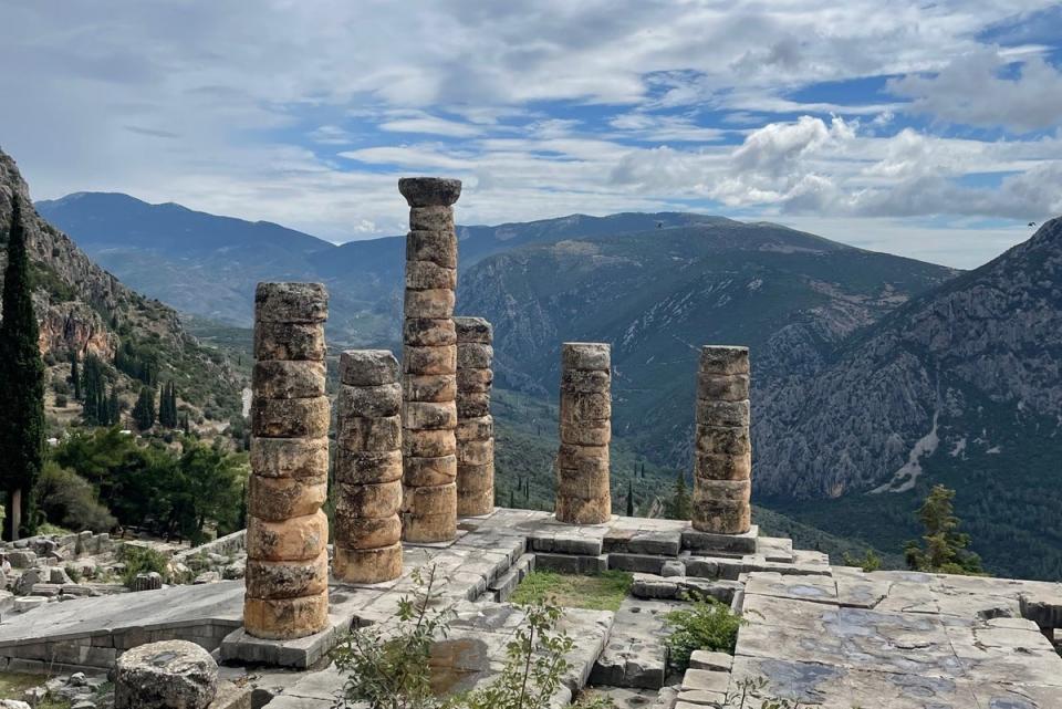 Delphi was once considered the centre of the world (Ped Millichamp)