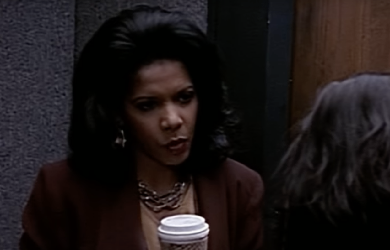 Penny Johnson Jerald as Beverly in The Larry Sanders Show (Photo: HBO/YouTube)