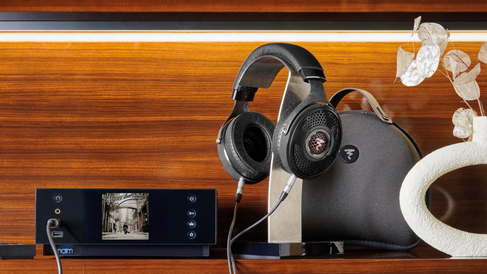 The Focal Utopia headphones.