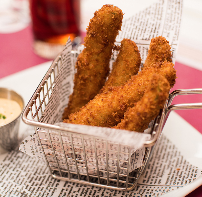 <p>Who can resist fried Californian pickles?</p>