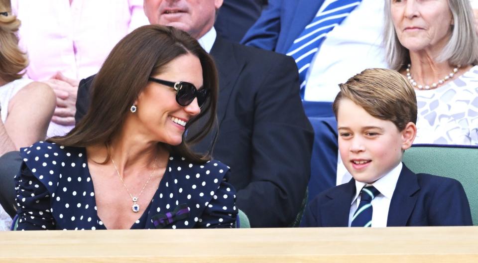 Catherine, Duchess of Cambridge and Prince George