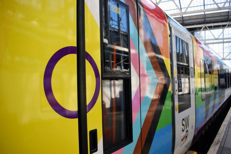 Bournemouth Echo: Intersex-inclusive pride train unveiled in Bournemouth.